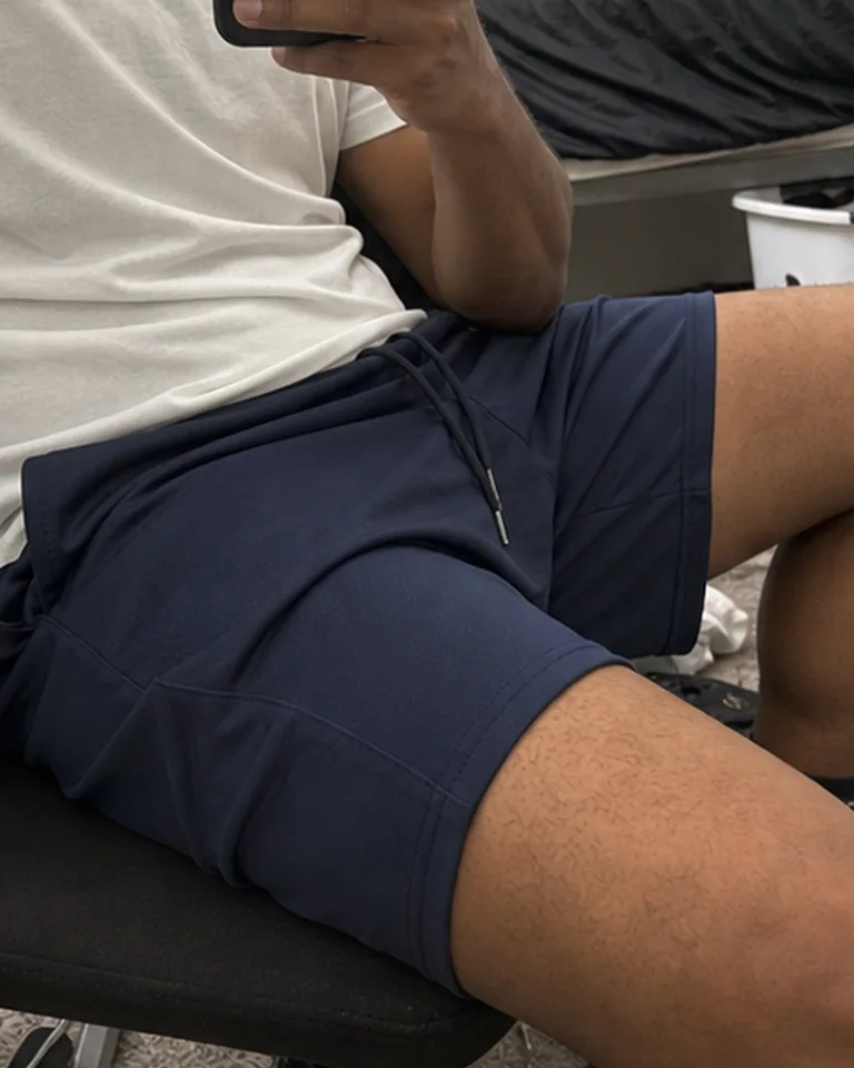 Lightweight Athletic Training Shorts Locker room fit reference buyer-style fit reference