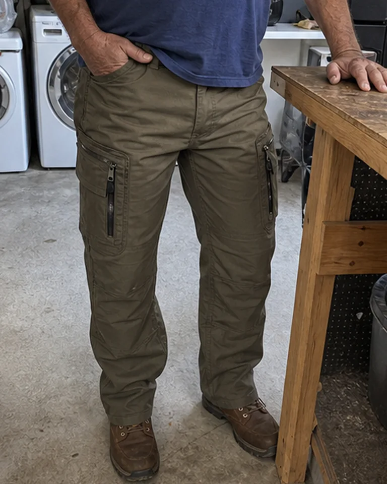 Tactical Work Pants Zipper pocket reference buyer-style fit reference