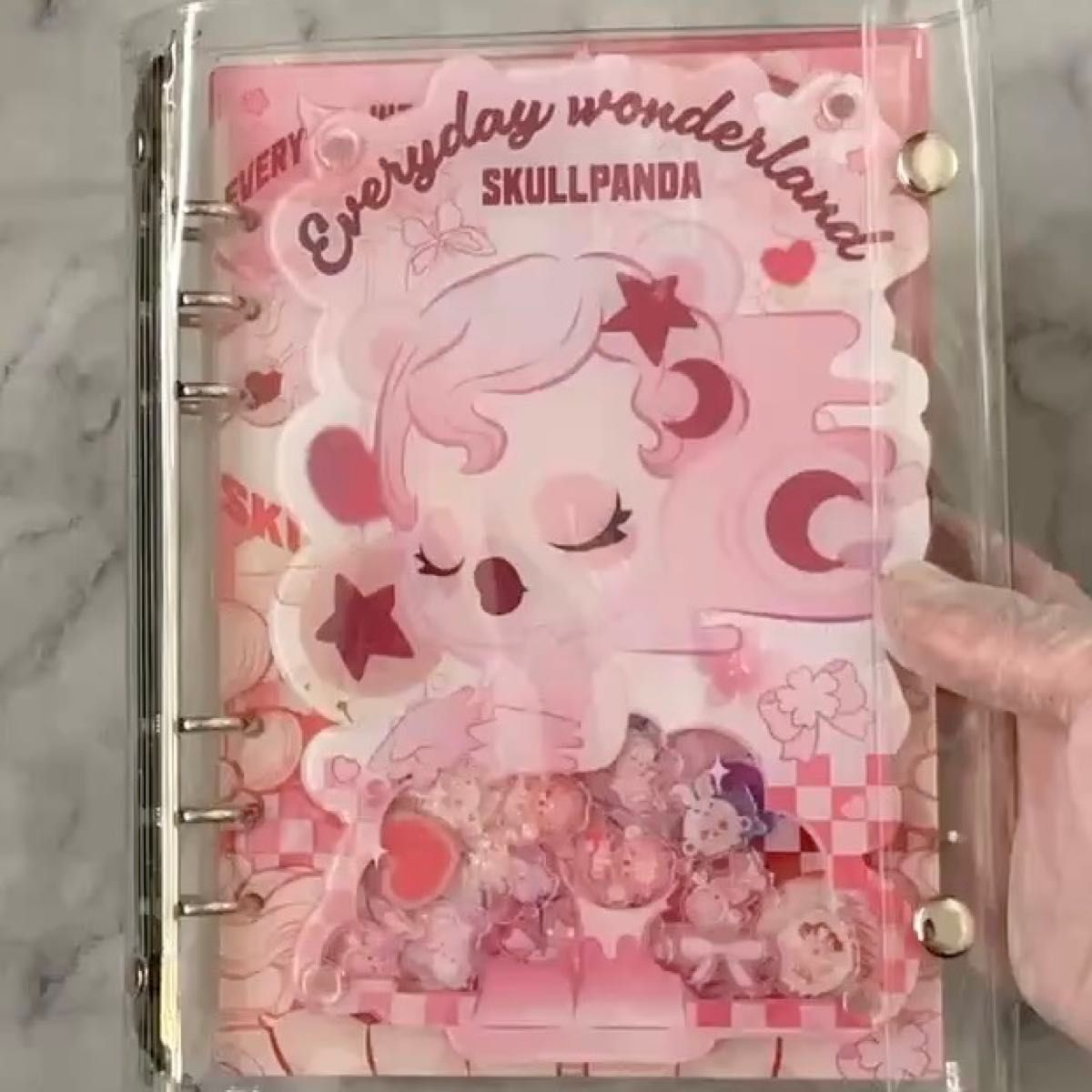 可愛満載✨ポップマート風 シャカシャカ手帳