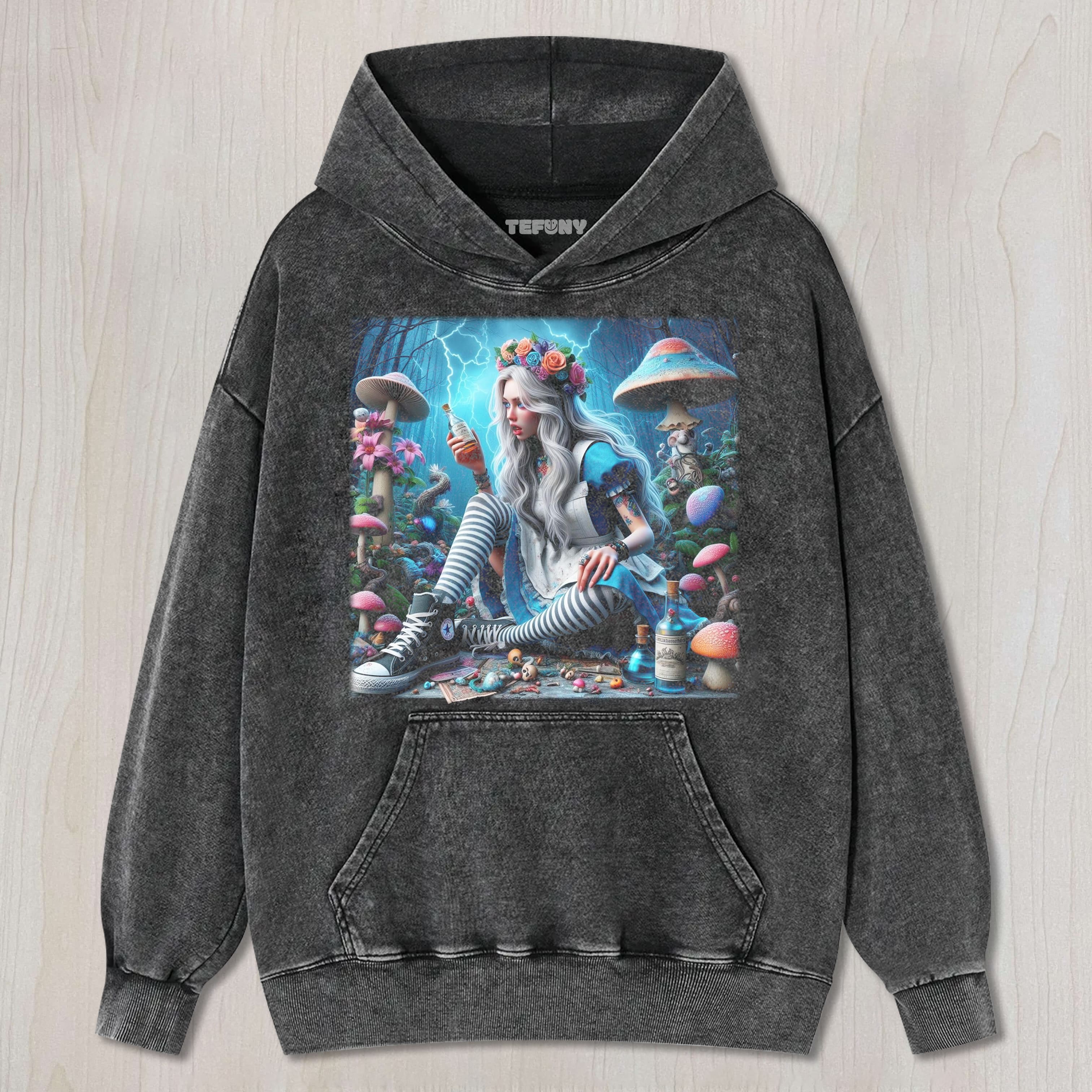 ALICE DARK PUNK UNISEX TEE, TANK TOP, LAYERED LS, SWEATSHIRT & HOODIE