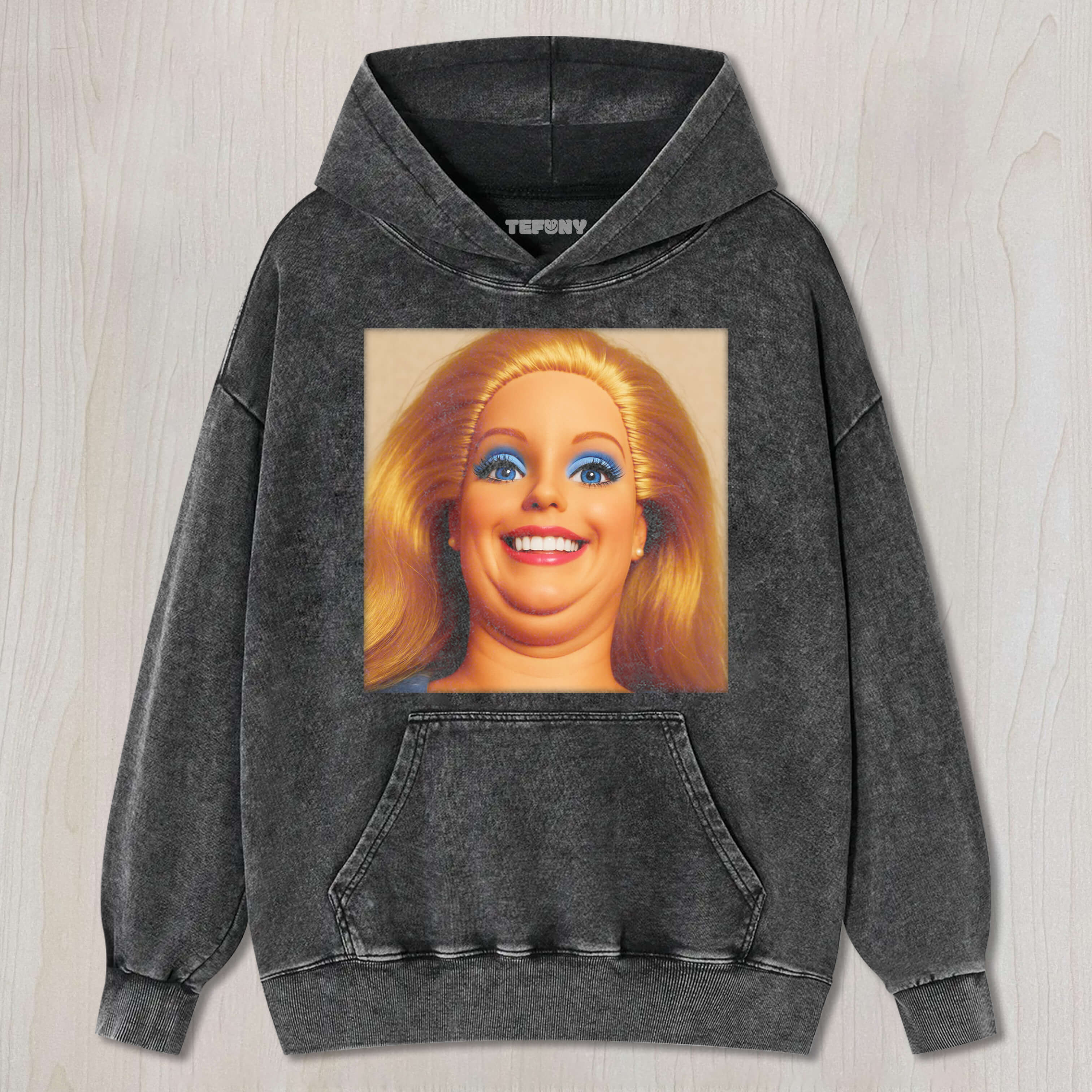 BARBIE DOUBLE CHIN TEE & SWEAT & HOOD