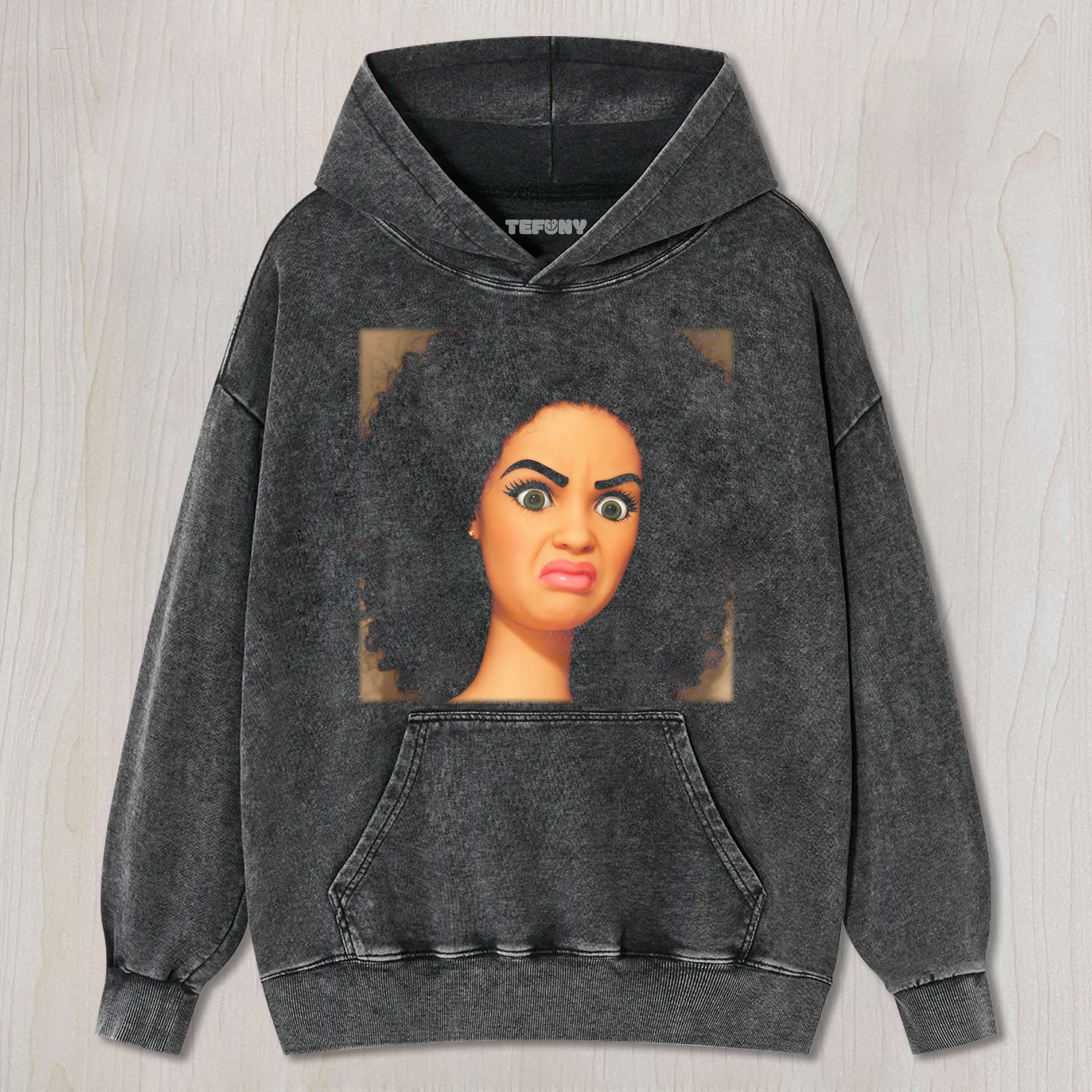 BARBIE WITH AFRO TEE & SWEAT & HOOD