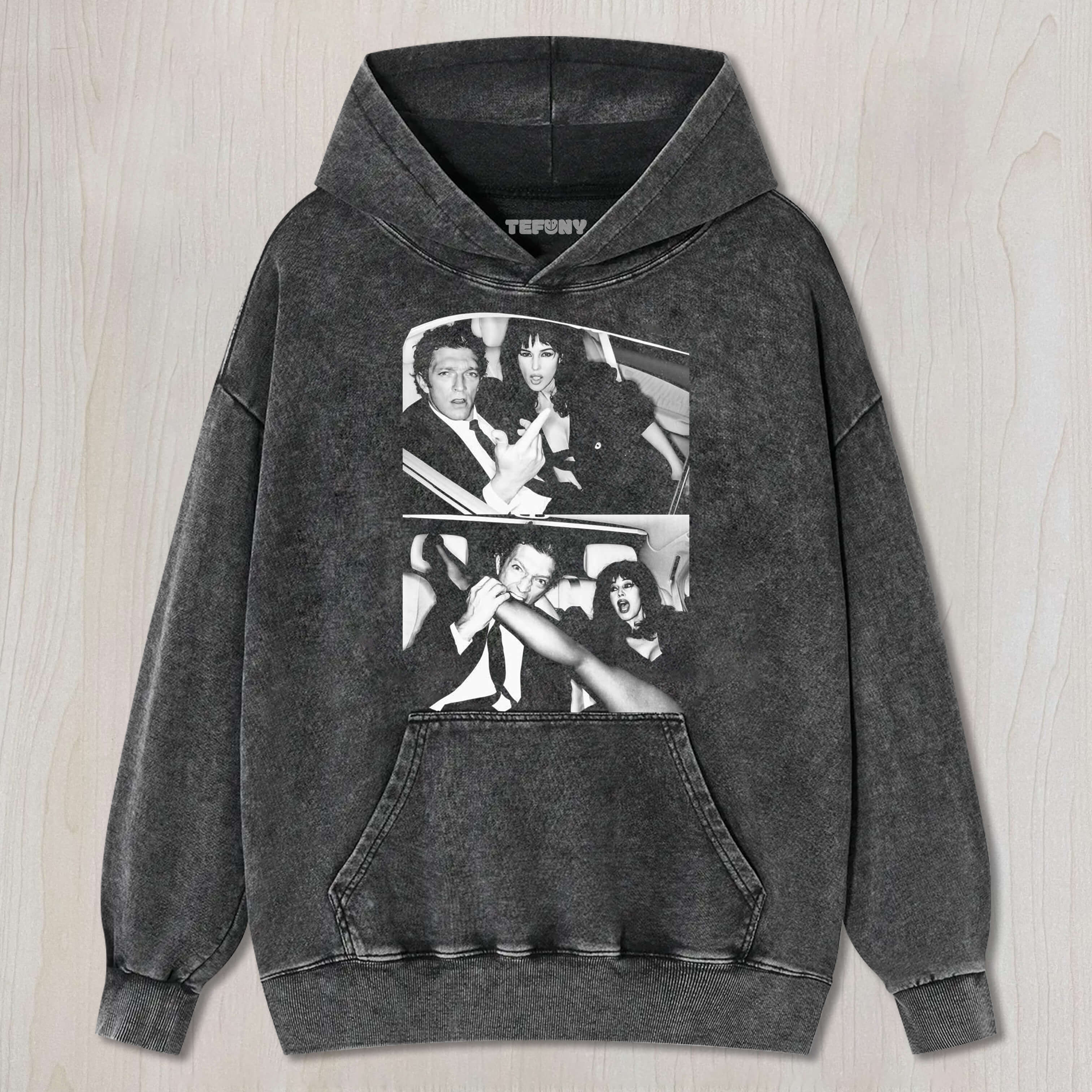 MONICA BELLUCCI VINCENT CASSEL TEE & SWEAT & HOOD