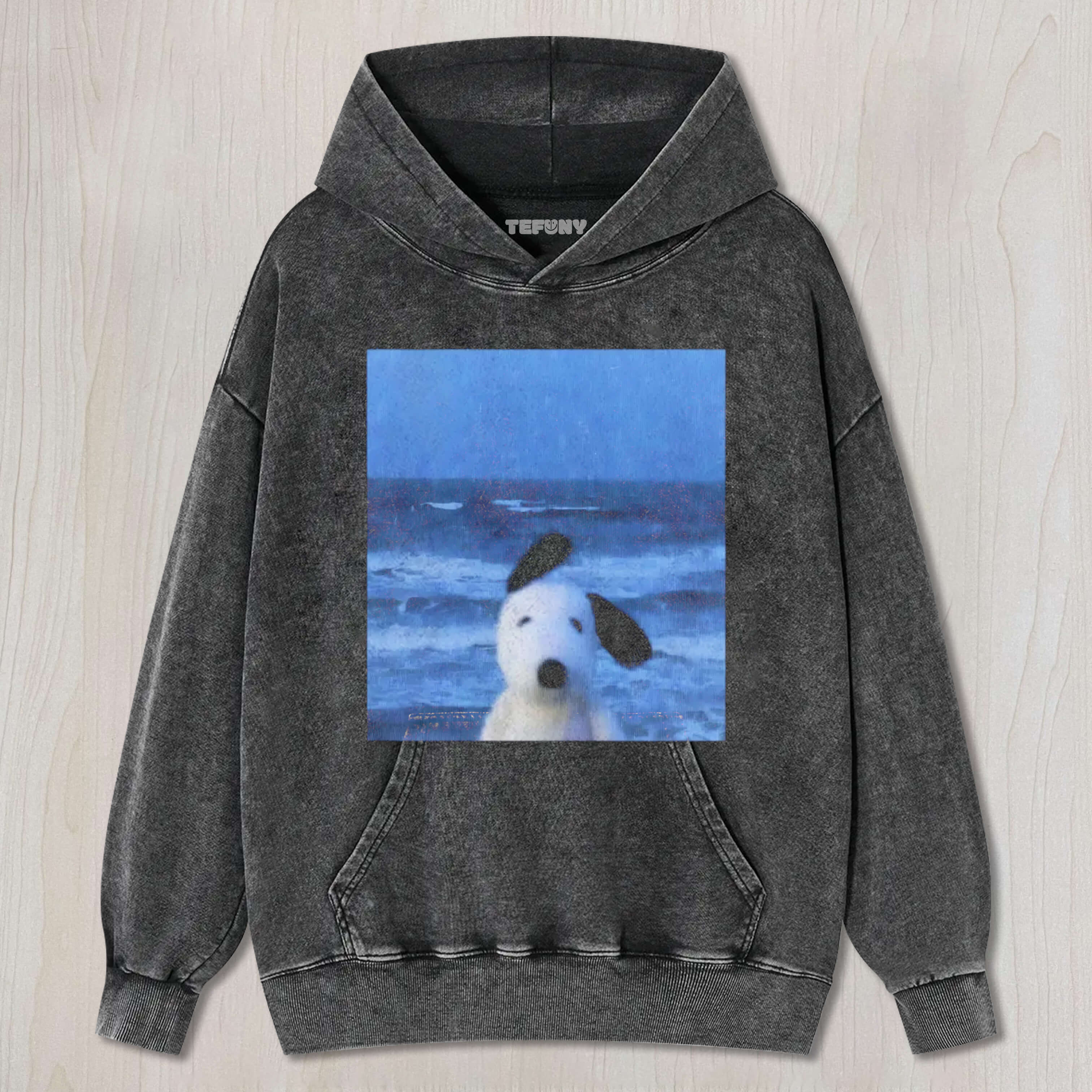 OCEAN MOOD DOG VINTAGE WASHED TEE & SWEAT & HOOD