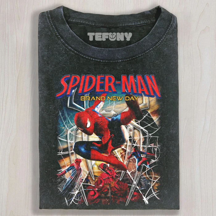 SPIDER-MAN BRAND NEW DAY V9 UNISEX TEE, TANK TOP, LAYERED LS, SWEATSHIRT & HOODIE
