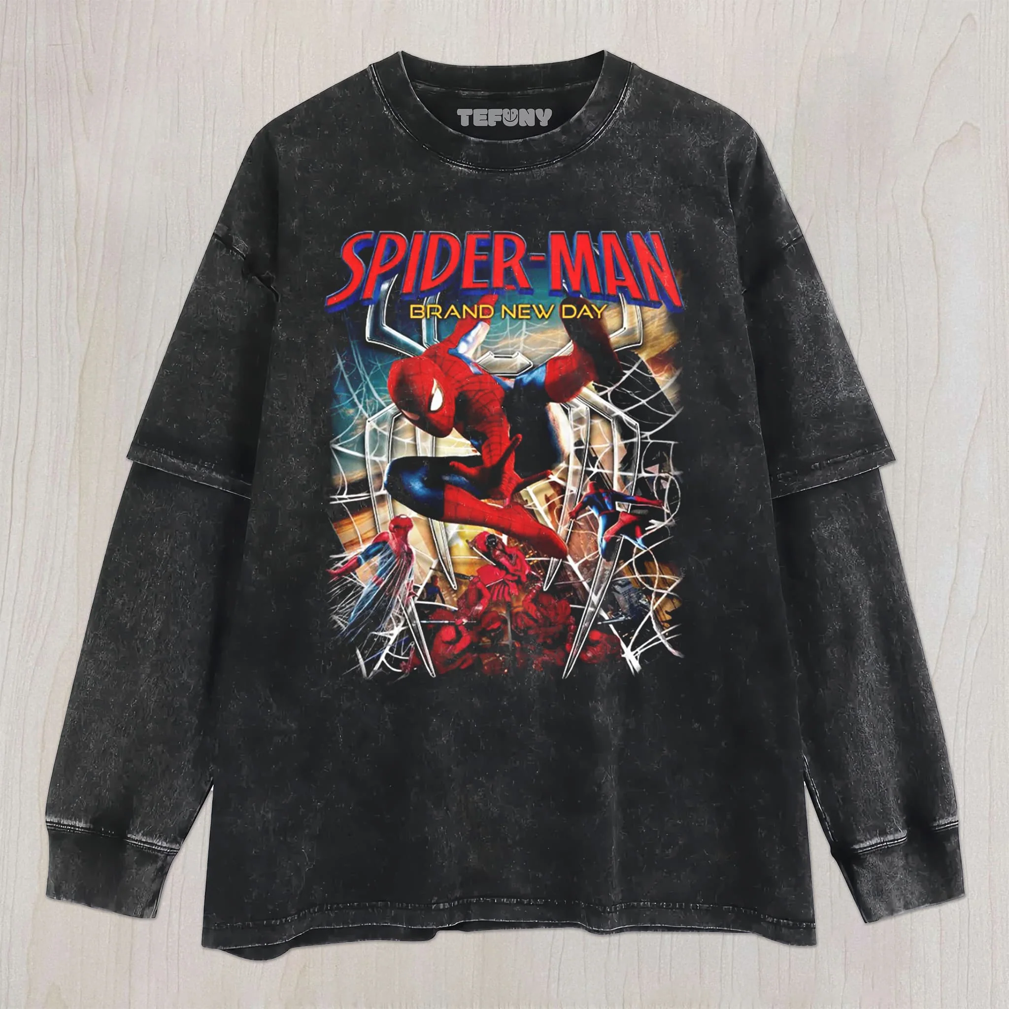 SPIDER-MAN BRAND NEW DAY V9 UNISEX TEE, TANK TOP, LAYERED LS, SWEATSHIRT & HOODIE