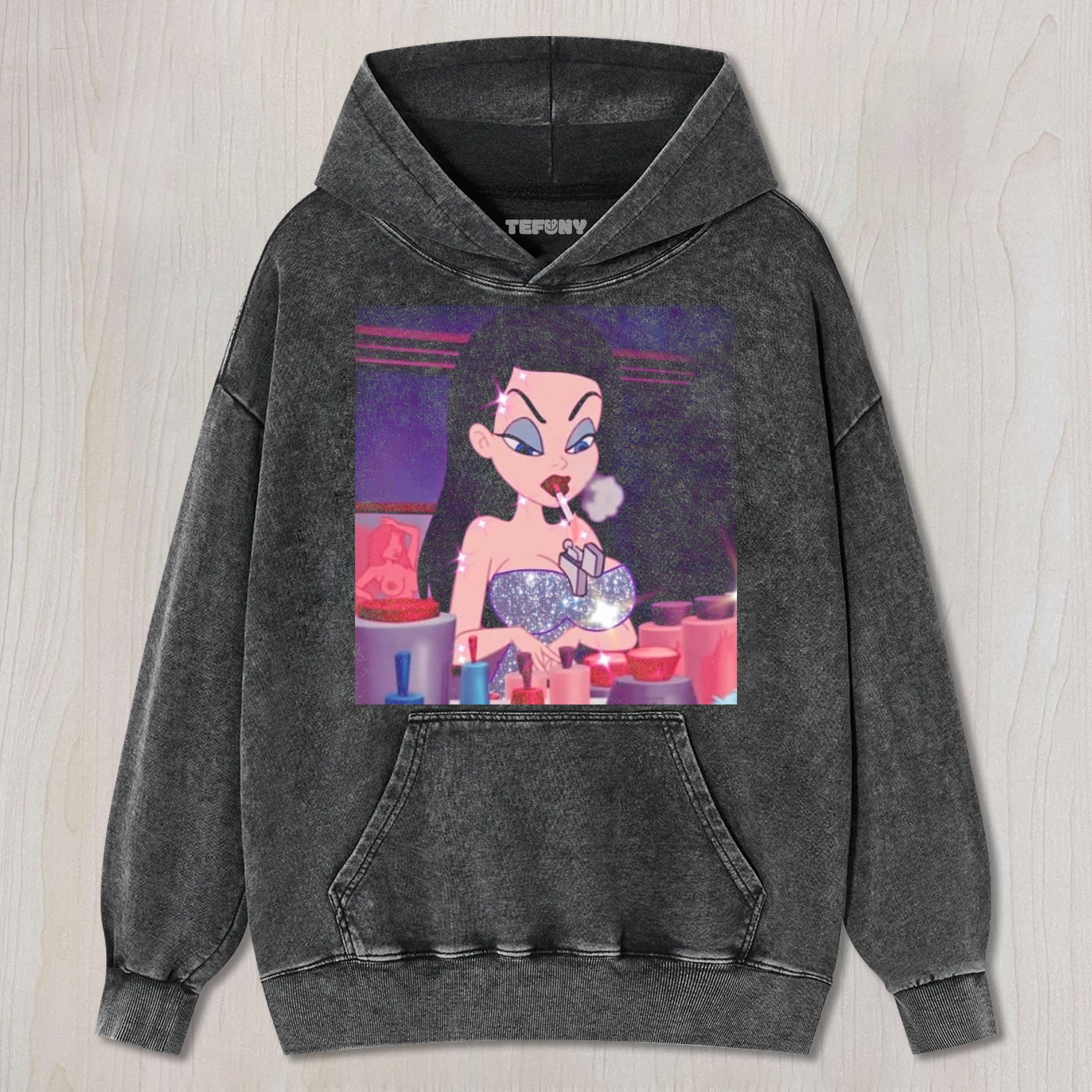 VELVET VON BLACK SMOKES T-SHIRT