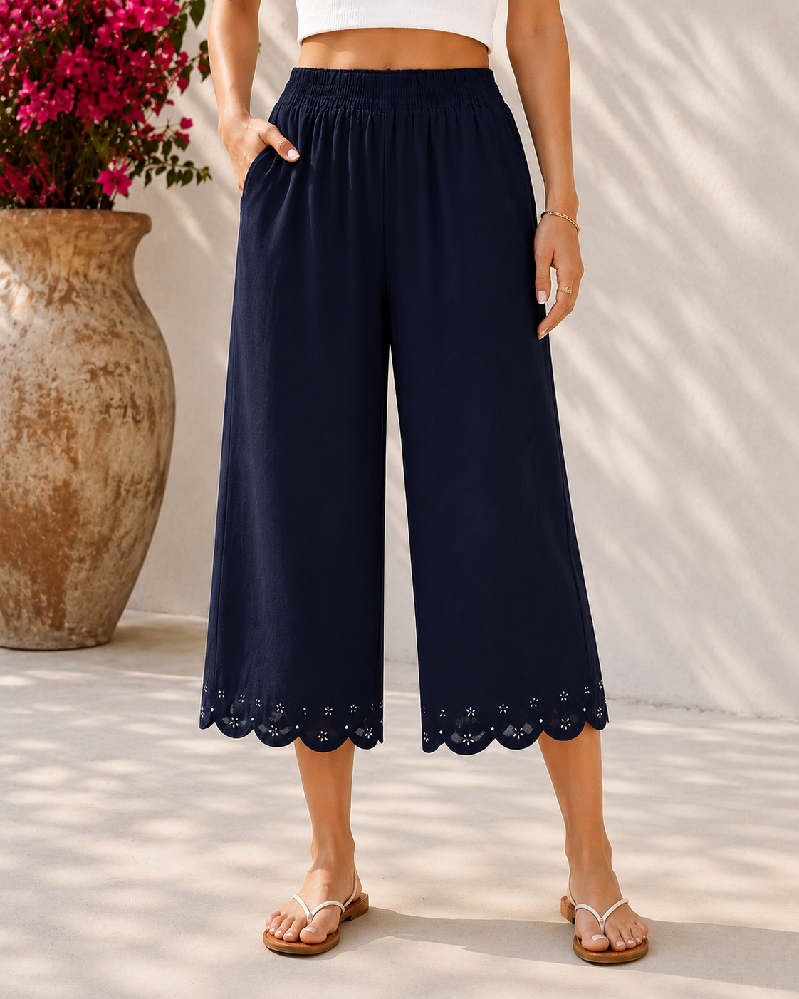 Plus Size Women's Pants - UP-5328