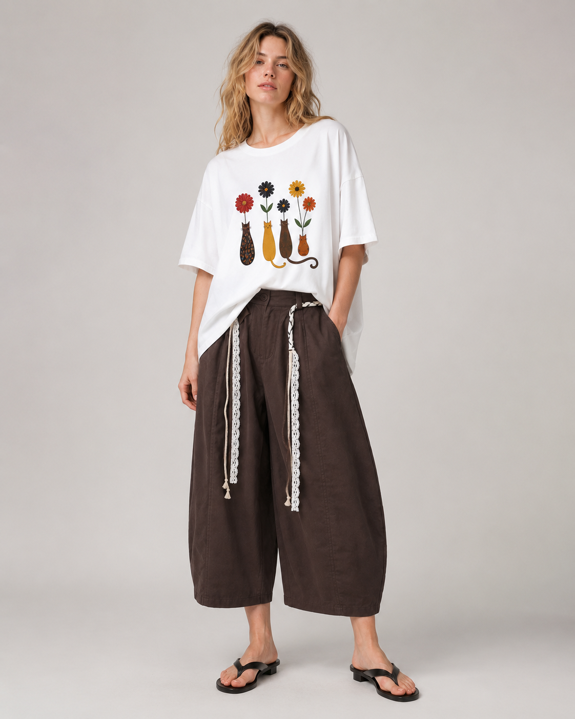 Plus Size Women's T-shirt - UP-5393