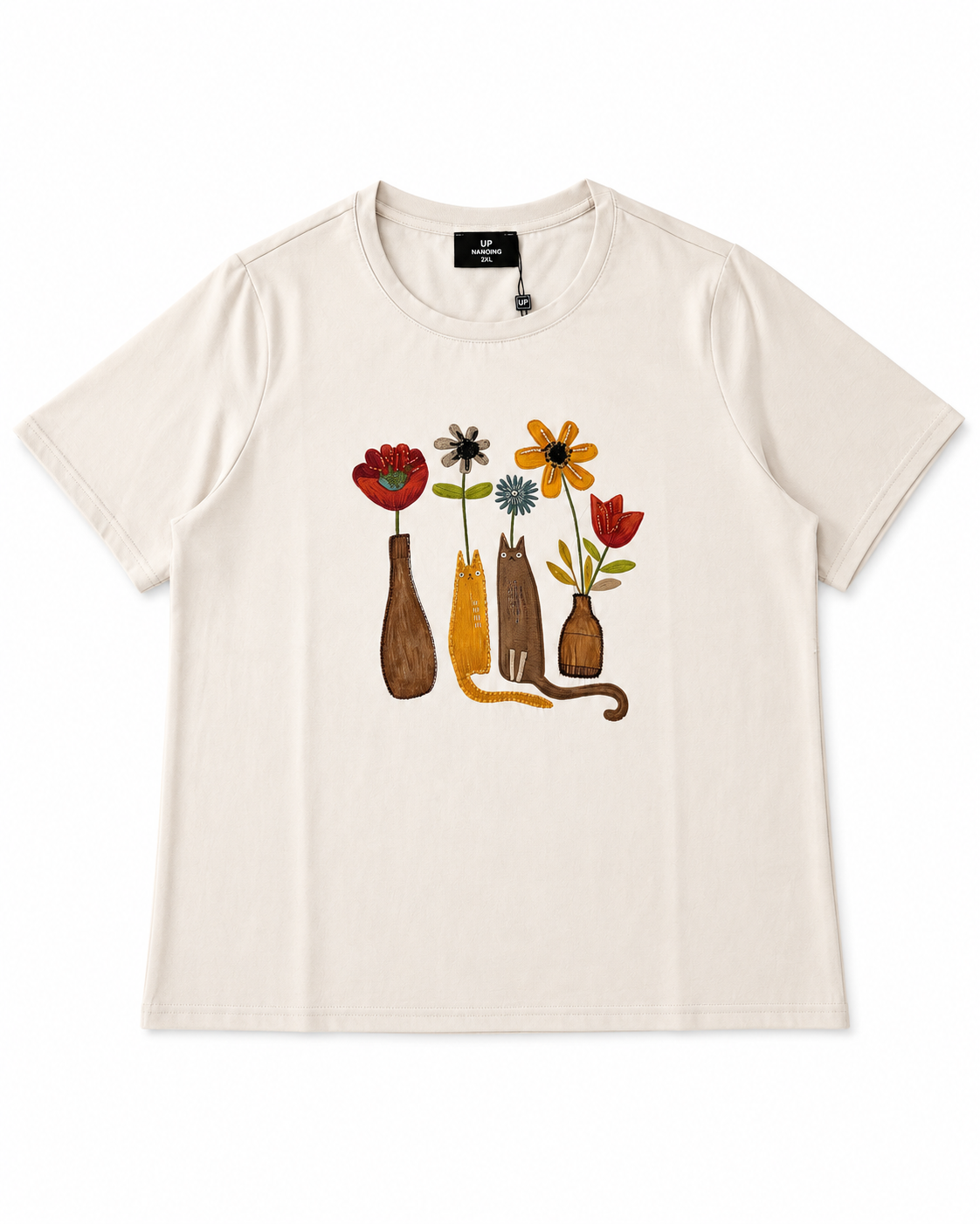 Plus Size Women's T-shirt - UP-5393