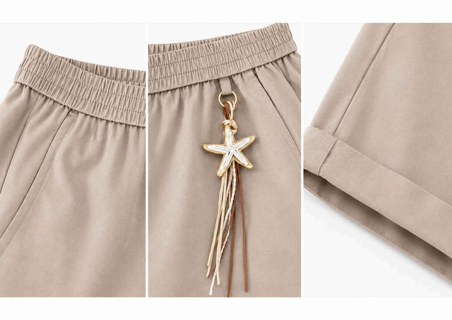 Plus Size Women's Shorts - UP-5358