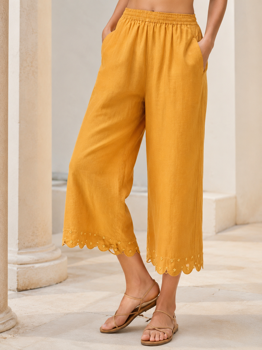 Plus Size Women's Pants - UP-5328