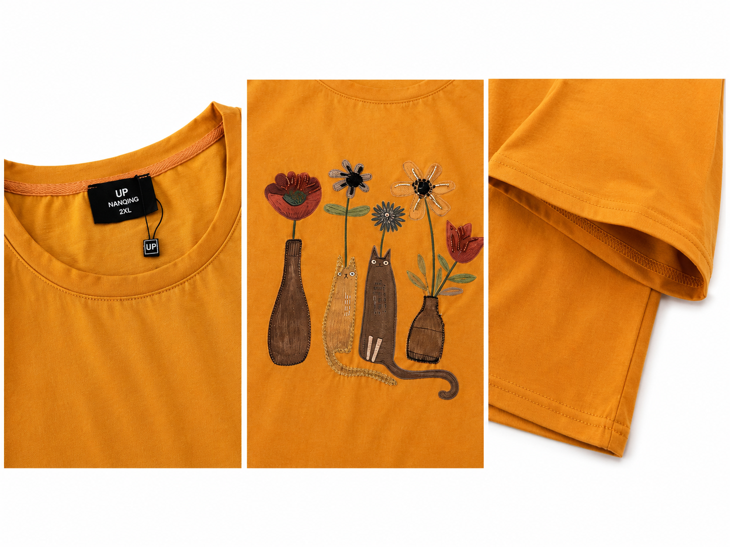 Plus Size Women's T-shirt - UP-5393