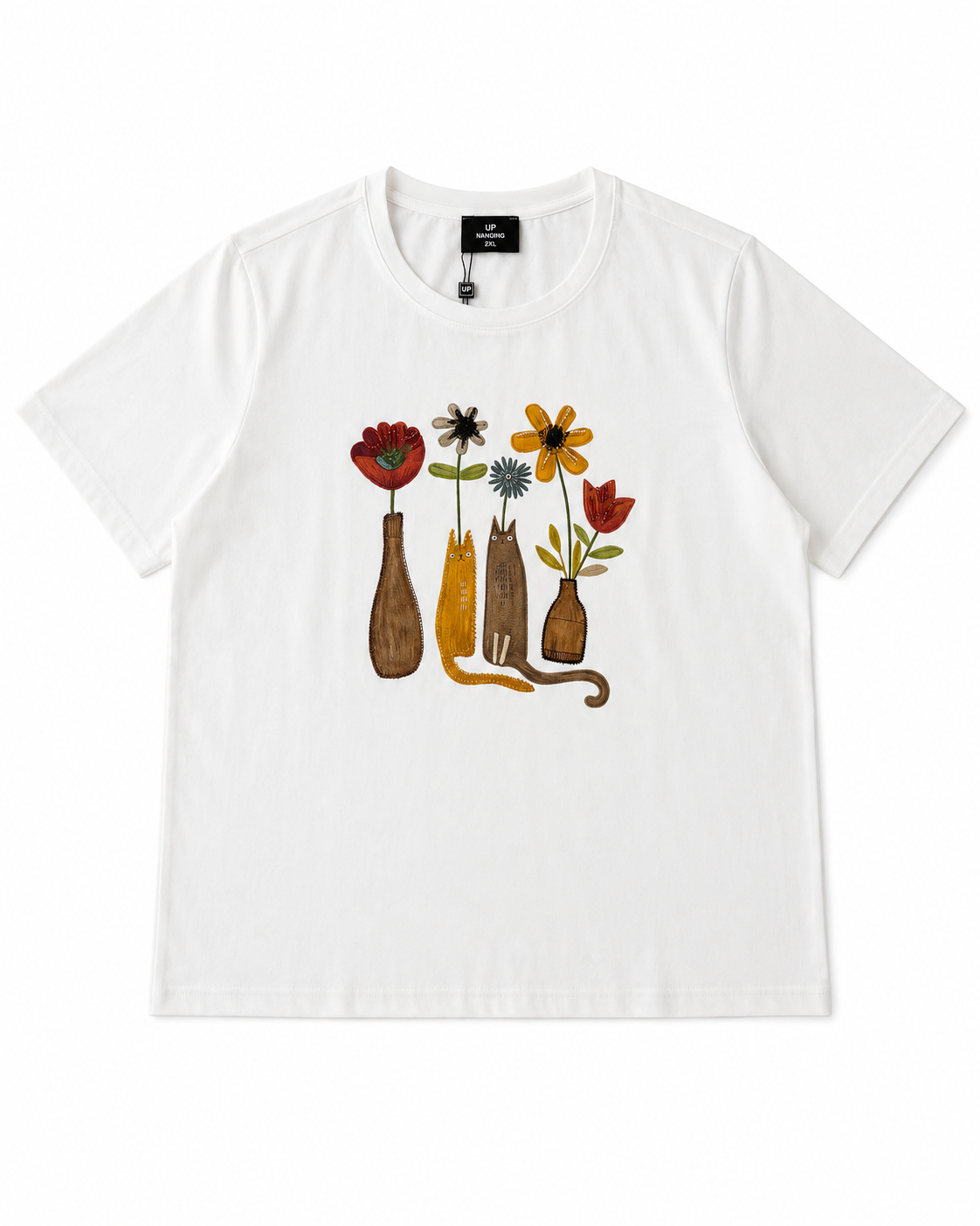 Plus Size Women's T-shirt - UP-5393