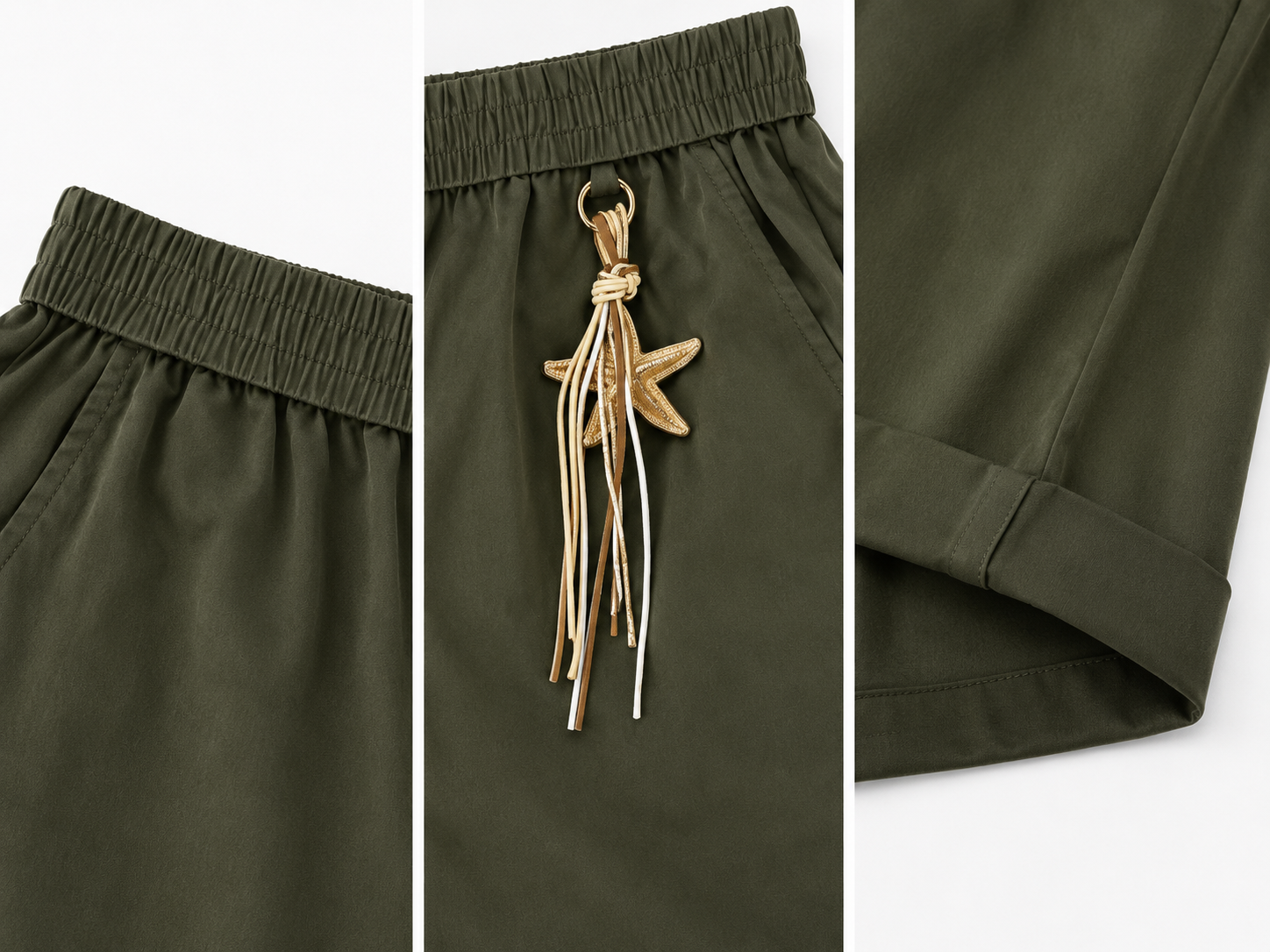 Plus Size Women's Shorts - UP-5358