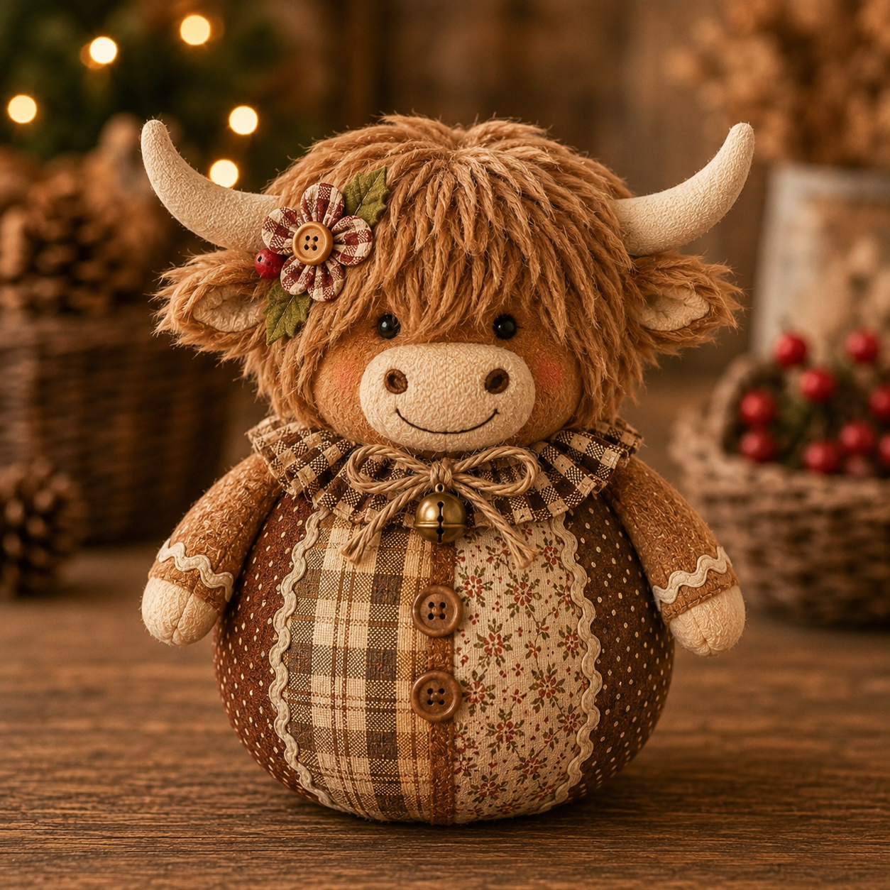 🐑 Farm Animals Fabric Doll DIY Kit