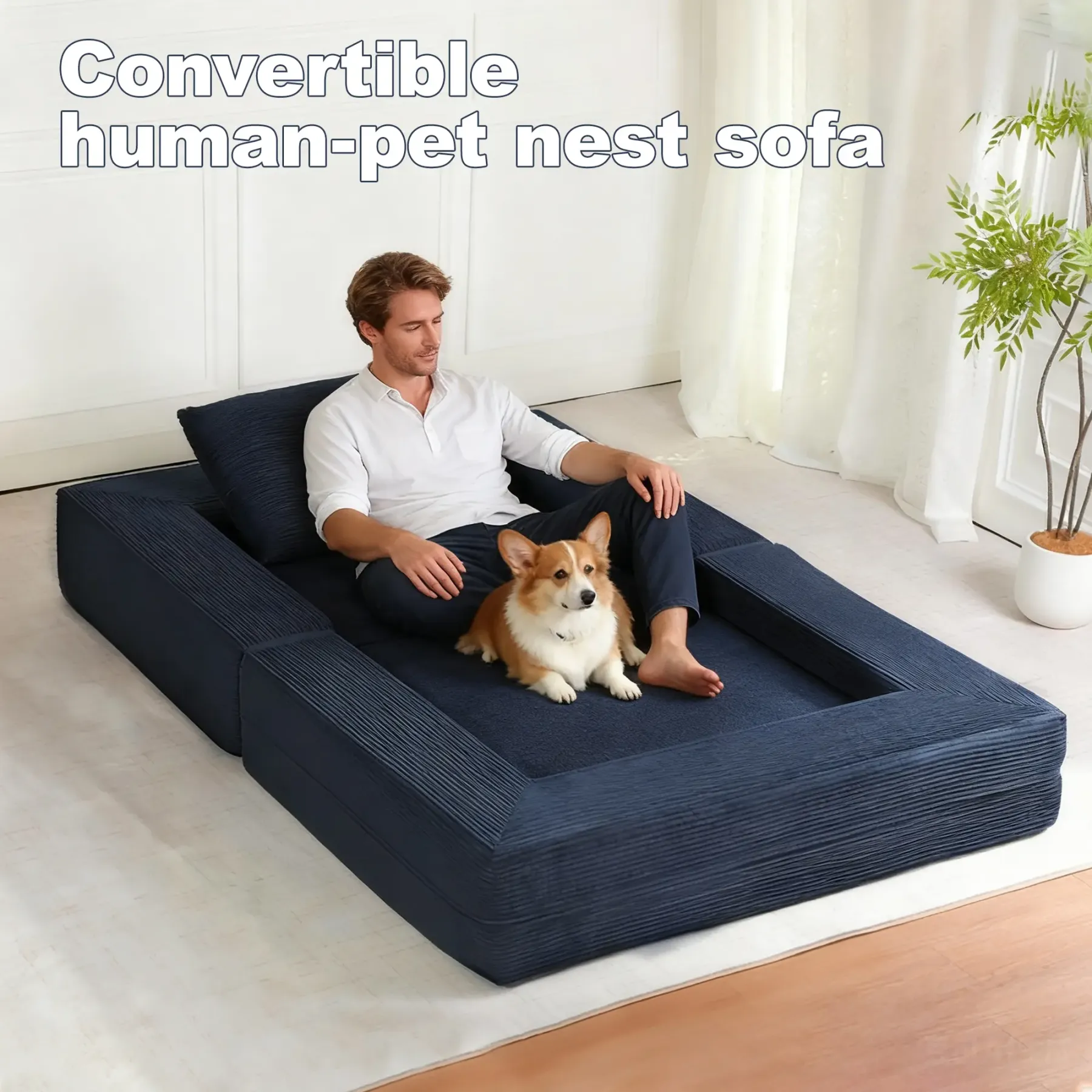 Sofá Cama Convertible 2 en 1