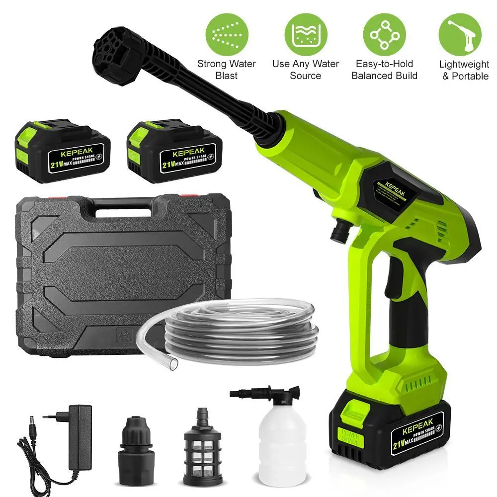 Hidrolavadora Inalámbrica 21V 1500 PSI