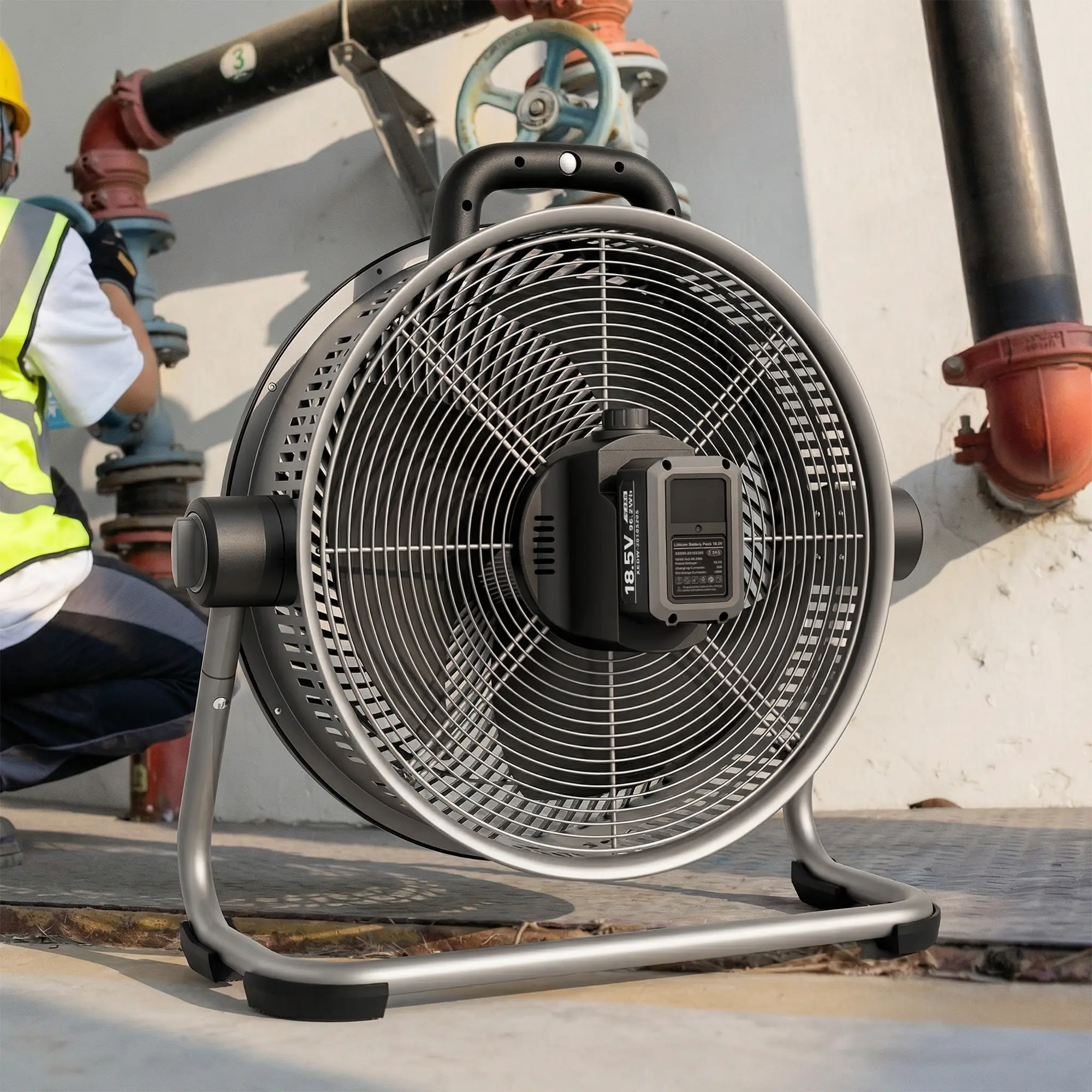 Ventilador Industrial Inalámbrico de 20 Pulgadas