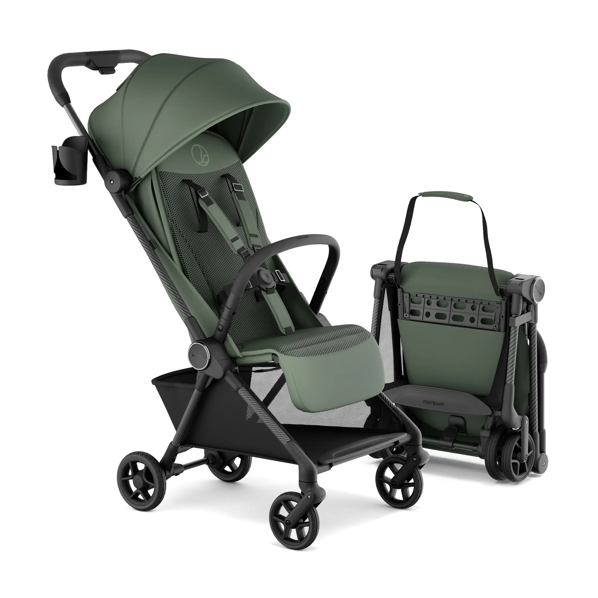 Carriola de Viaje Ligera Plegable 2 en 1