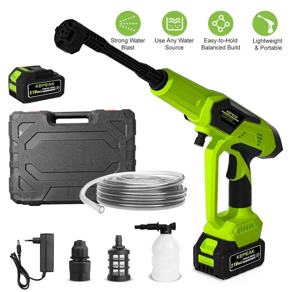 Hidrolavadora Inalámbrica 21V 1500 PSI