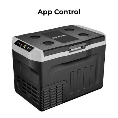 Refrigerador de 12 V, Nevera Portátil para Coche de 22 QT (21 L) y Congelador (-4 °F a 68 °F), Hielera Eléctrica con Compresor (12/24 V CC y 110-240 V CA) para Camping, Viajes y Camiones — Compatible con Múltiples Modelos para una Versatilidad Total