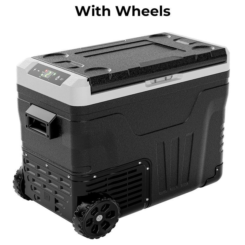 Refrigerador de 12 V, Nevera Portátil para Coche de 22 QT (21 L) y Congelador (-4 °F a 68 °F), Hielera Eléctrica con Compresor (12/24 V CC y 110-240 V CA) para Camping, Viajes y Camiones — Compatible con Múltiples Modelos para una Versatilidad Total