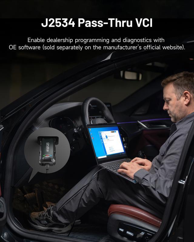 [Summervibes] TOPDON ONE — Herramienta de diagnóstico automotriz bidireccional de 10.1" (Escáner OBD2), con función Pass-Thru J2534, codificación de ECU, más de 50 servicios, escaneo completo de sistemas (TopFix AI) y mapeo de topología OE.