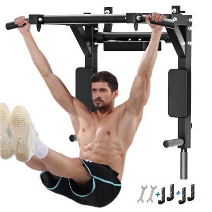 Barras Ejercicios 8 En1 Dominadas Pared Gym Multifuncional Soporta 200kg, Gimnasio en Casa, Fortalece Espalda Brazos y Mas, para Pared y Piso, Uso Rudo Fácil Instalación