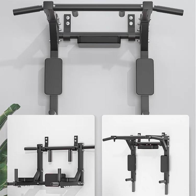 Barras Ejercicios 8 En1 Dominadas Pared Gym Multifuncional Soporta 200kg, Gimnasio en Casa, Fortalece Espalda Brazos y Mas, para Pared y Piso, Uso Rudo Fácil Instalación