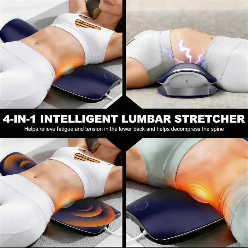 Masajeador Lumbar 4 en 1 con Tracción Dinámica