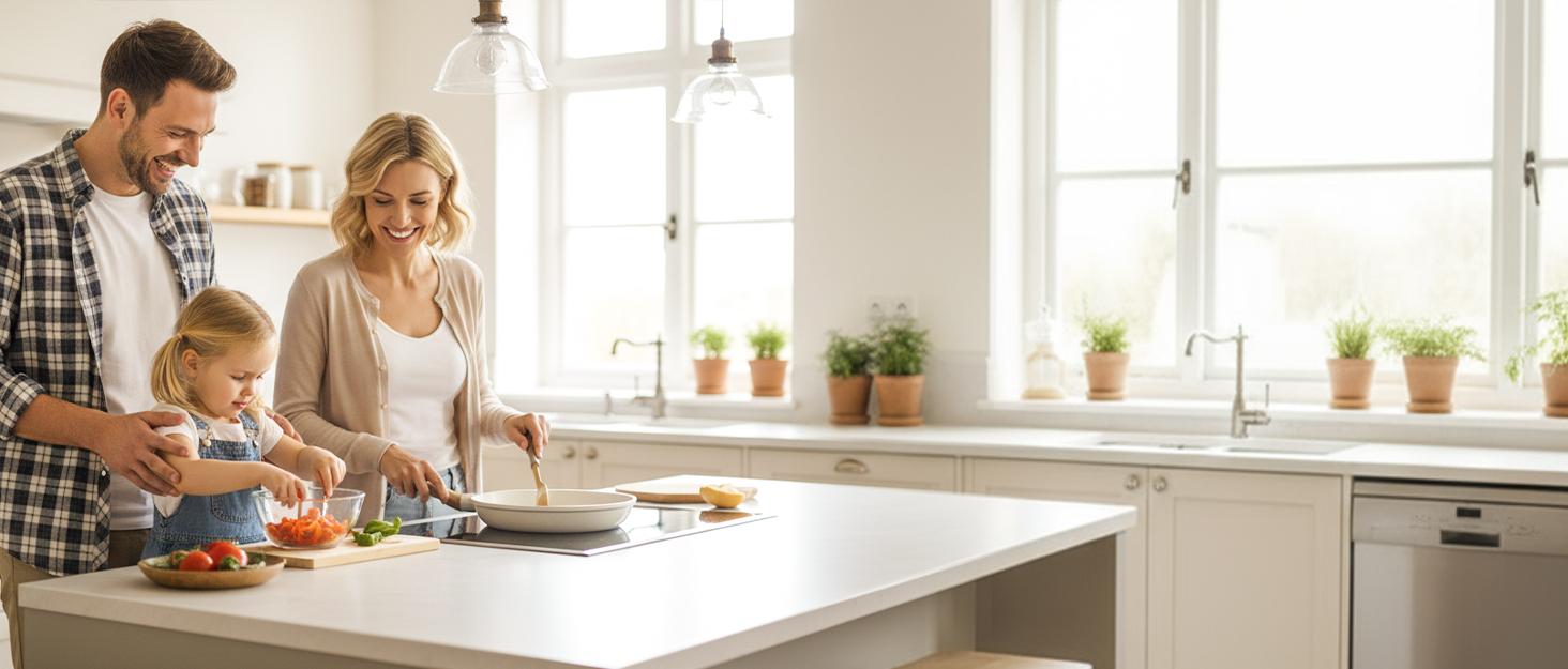 USELUCK 22-Piece Granite Look Non-Stick Ceramic Pots and Pans Set - PFOA/PFOS-Free Cream White Cookware, Induction-Safe with Glass Lids, Non-Toxic Stovetop Set Including Crepe Frying Pan USELUCK 22-Piece Granite Look Non-Stick Ceramic Pots and Pans Set - PFOA/PFOS-Free Cream White Cookware, Induction-Safe with Glass Lids, Non-Toxic Stovetop Set Including Crepe Frying Pan