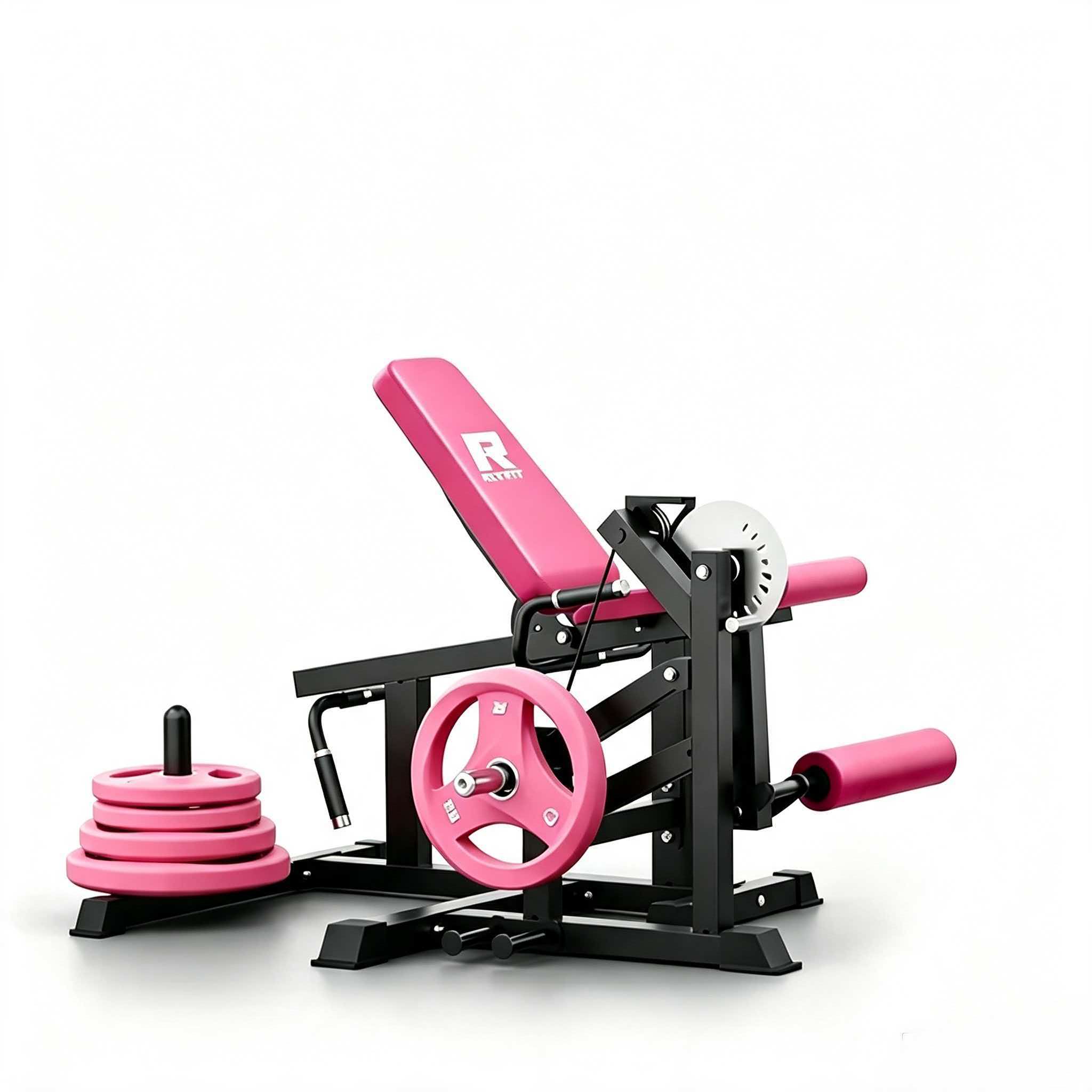 Máquina de extensión y flexión de piernas RITFIT PLC01 – Gimnasio en casa ajustable
