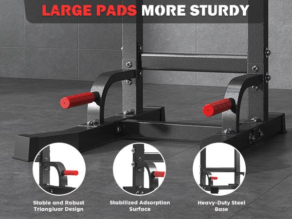 Dland 500LB Power Tower &ndash; 10-Level Adjustable Pull Up Bar & Dip Station, 5-in-1 Strength Training Equipment for Home Gym, Heavy Duty Whole Body Workout, Beginner Friendly #TikTokShopStockUp