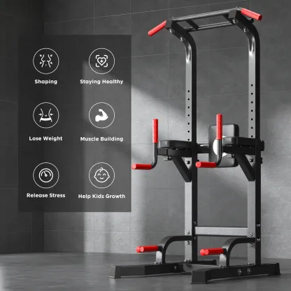Torre de potencia ajustable «Beast Mode» (capacidad de 500 libras) – Gimnasio en casa
