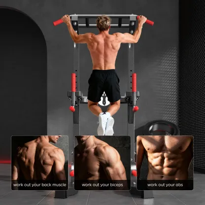 Torre de potencia ajustable «Beast Mode» (capacidad de 500 libras) – Gimnasio en casa