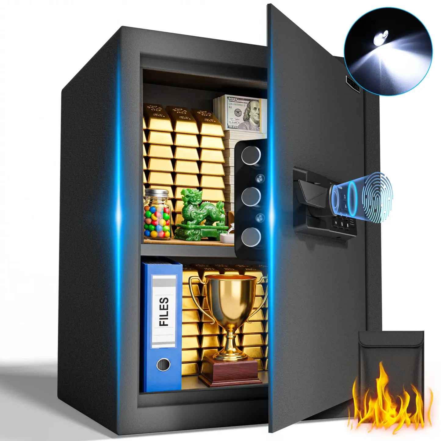 Caja Fuerte Biométrica de Seguridad
