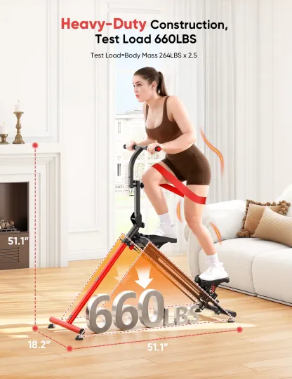 Escalera ajustable YOLEO con 3 modos de entrenamiento