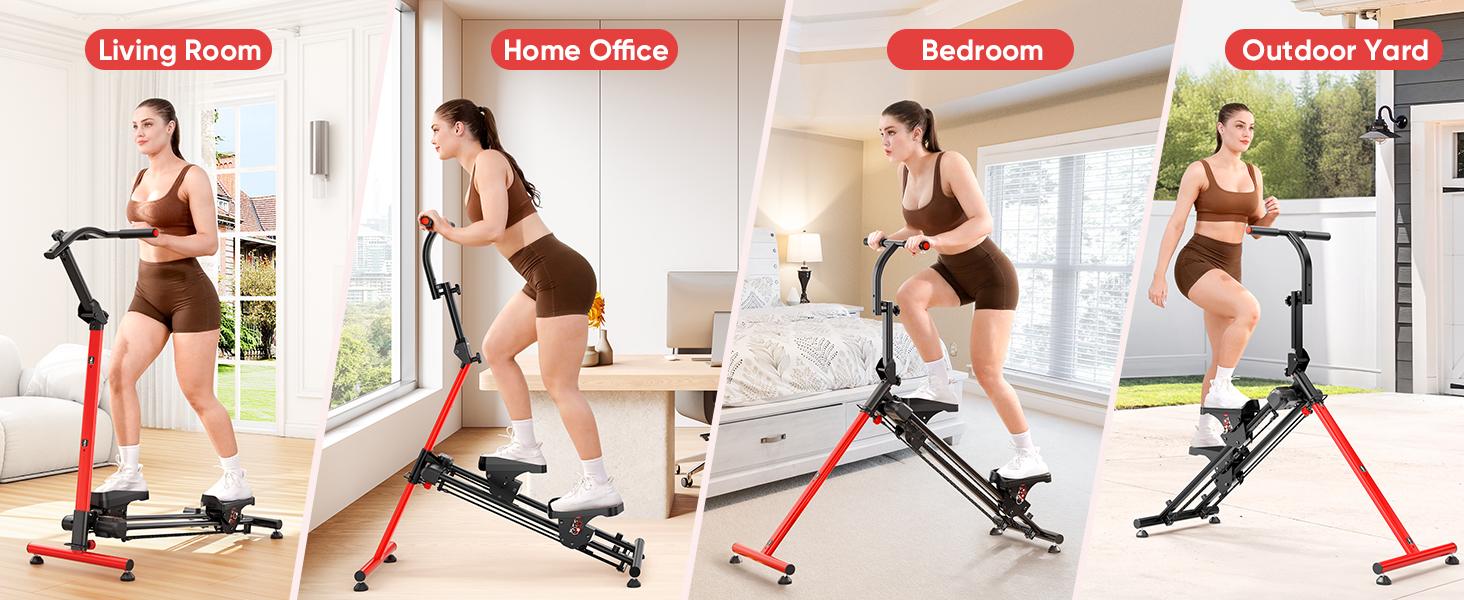 YOLEO Steppers for Exercise at Home, Adjustable Stair Stepper with 3 Workout Modes,Folding Cardio Stair Master with Ski Simulation Mode & Oversized Pedal,90% Pre-Assembled Stair Climber with Handlebar YOLEO Steppers for Exercise at Home, Adjustable Stair Stepper with 3 Workout Modes,Folding Cardio Stair Master with Ski Simulation Mode & Oversized Pedal,90% Pre-Assembled Stair Climber with Handlebar