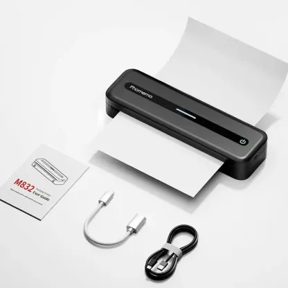 Impresora portátil Bluetooth Phomemo M08F sin tinta