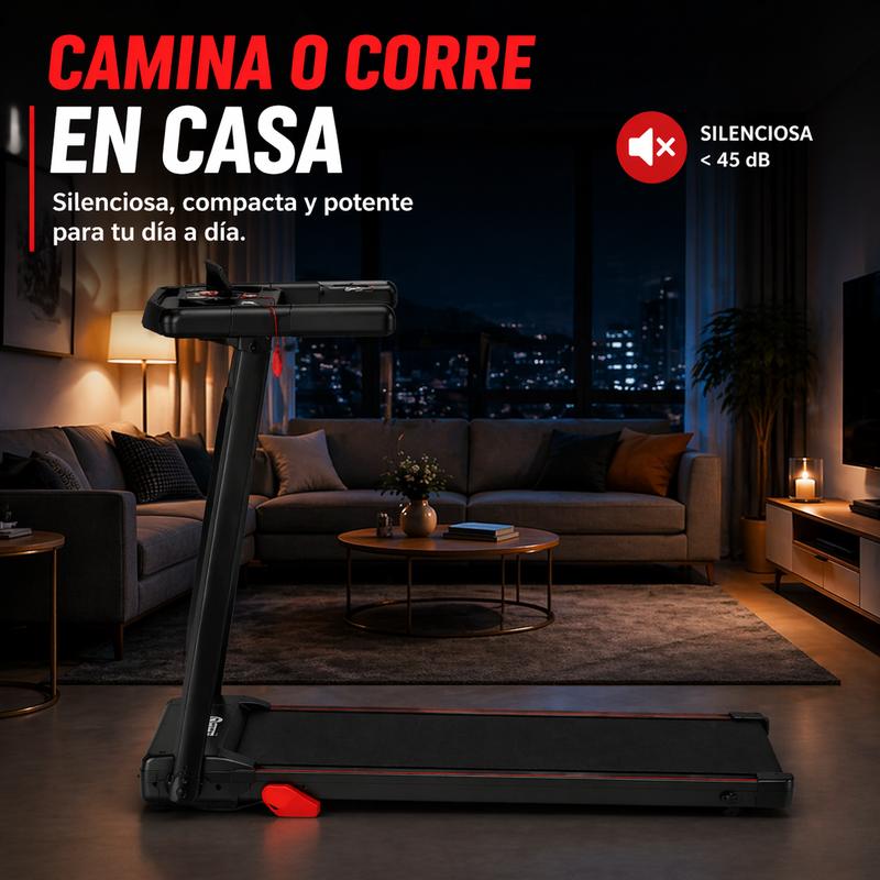 Cinta de Correr Northmarch Plegable Silenciosa | Gimnasio en Casa