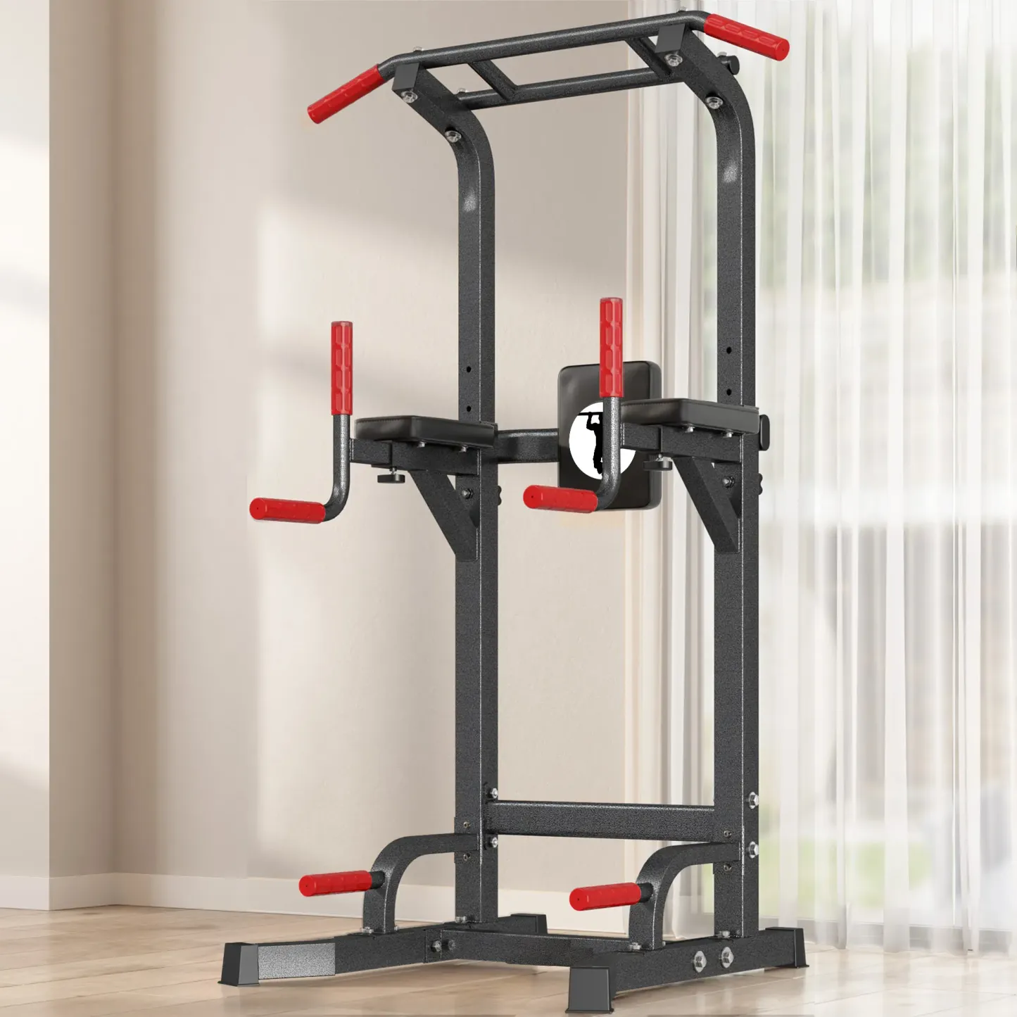Torre de potencia ajustable «Beast Mode» (capacidad de 500 libras) – Gimnasio en casa