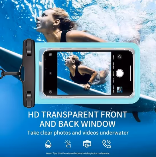 🌊Waterproof Phone Pouch📱Applicable to all mobile phone models（Buy More Save More）