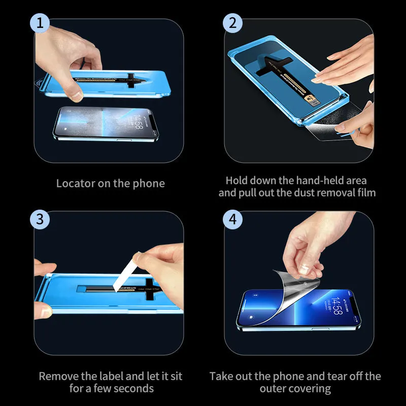 🔥49% off 📱Invisible Artifact Screen Protector -Dust Free Without Bubbles