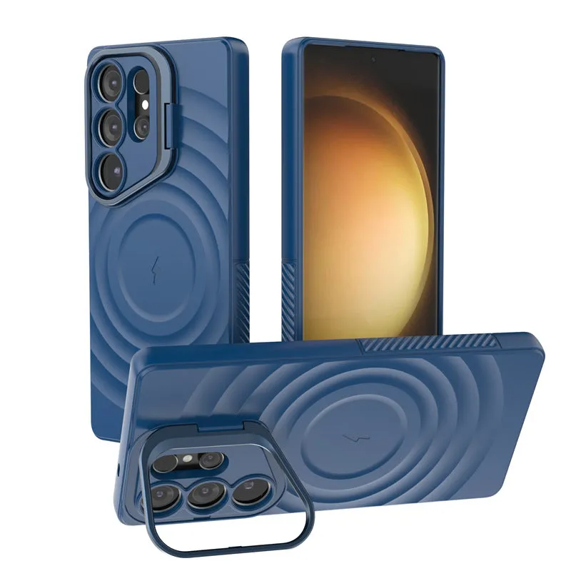 Lens Bracket Corrugated Anti-Fall Phone Case