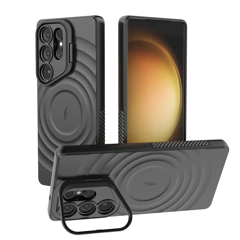 Lens Bracket Corrugated Anti-Fall Phone Case