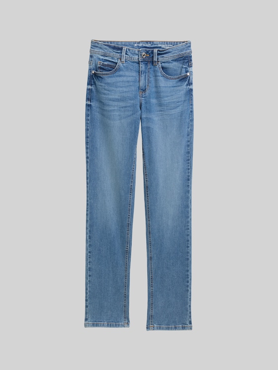 TTALEXA STRAIGHT jeans - light stone bright blue denim