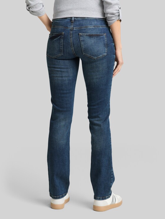 TTALEXA STRAIGHT jeans - mid stone wash denim