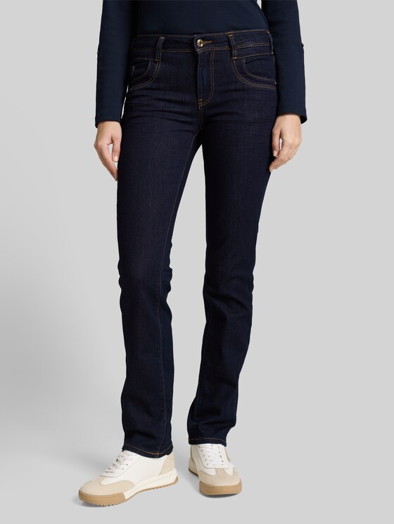 TTALEXA STRAIGHT jeans - Rinsed Blue Denim