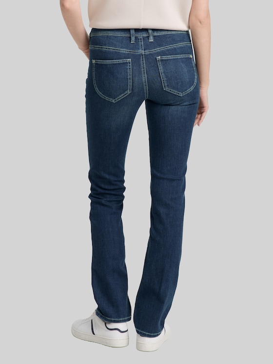 TTALEXA STRAIGHT jeans - dark stone wash denim